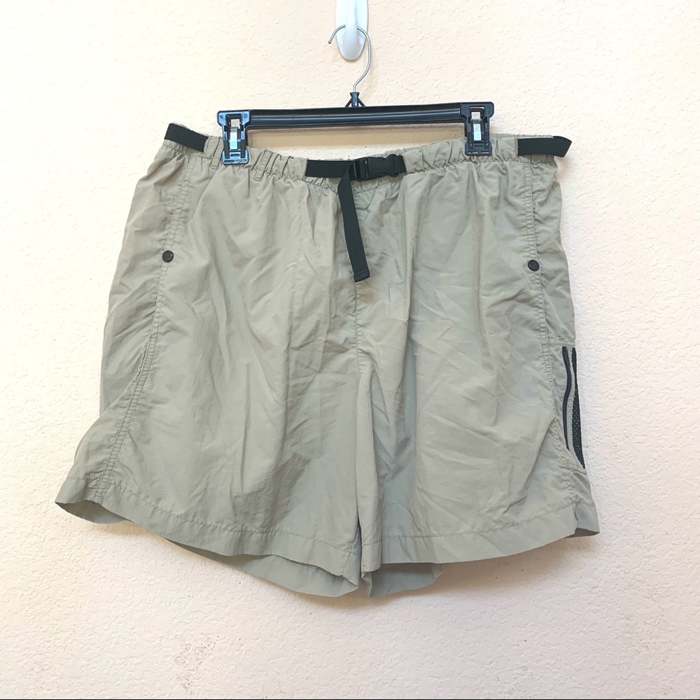 TravelSmith Tan Walking Swim Shorts